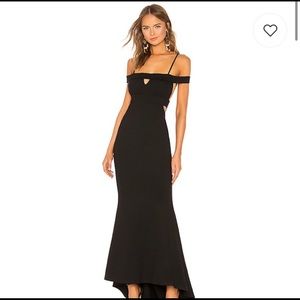 Lovers & Friends black Cece Gown